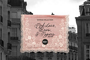Vintage Pink Lace, Bows & Papers, an Object Graphic by Lana Elanor (Thumbnail 2 of 15)