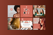 Luxury Hair Salon Social Media, a Social Media Template by Sincerely Media (Thumbnail 6 of 9)