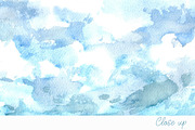 Watercolor set of skies, a Texture Graphic by ivanushka-art (Thumbnail 6 of 6)