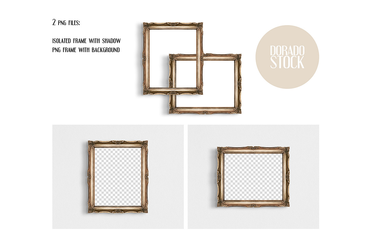 Isolated Frame. Portrait+Landscape, a Print Template by Dorado Stock (Photo 5 of 8)