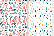 6 Autumn vector seamless patterns, a Pattern Graphic by Insalata Illustrata (Thumbnail 2 of 4)