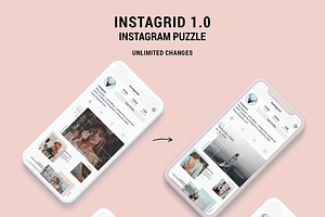 InstaGrid 1.0 - Instagram Puzzle