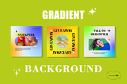 9 Gradient Bright Instagram Post, a Social Media Template by digitalsbydepi (Thumbnail 4 of 5)