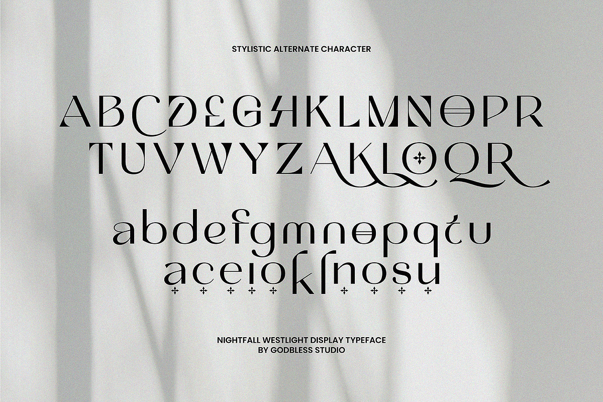 Nightfall Westlight, a Sans Serif Font by Godbless Studio (Photo 9 of 15)