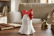 Spooky ghost - 3d papercraft, a Business Card Template by PAPER amaze (Thumbnail 4 of 5)