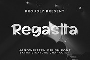 Regastta, a Handwritten Font by Integritype Studio (Thumbnail 1 of 15)