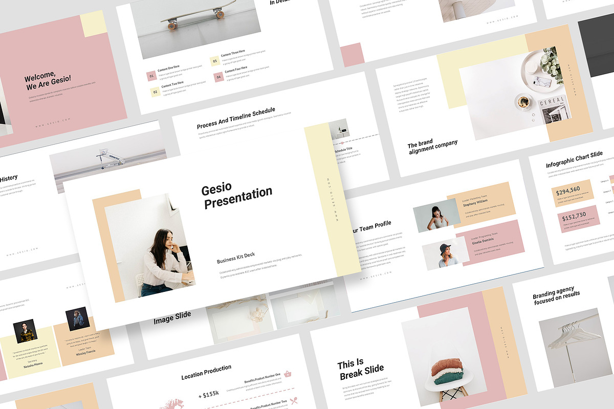 Gesio : Business Kit Keynote, a Presentation Template by Punkl Camp (Photo 1 of 16)