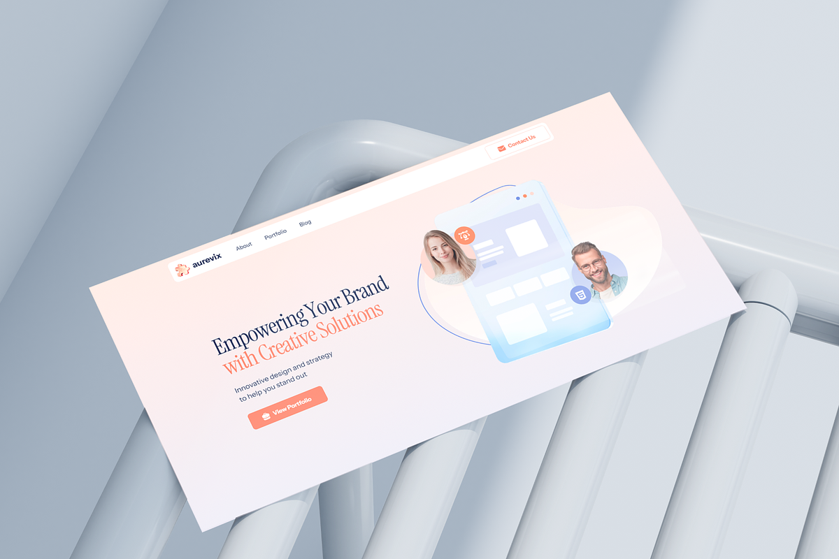 Aurevix | Agency Framer Template, a Landing Page Template by laaqiq (Photo 2 of 4)