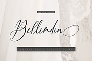 New abdet Bellindia, a Script Font by mightype (Thumbnail 1 of 13)