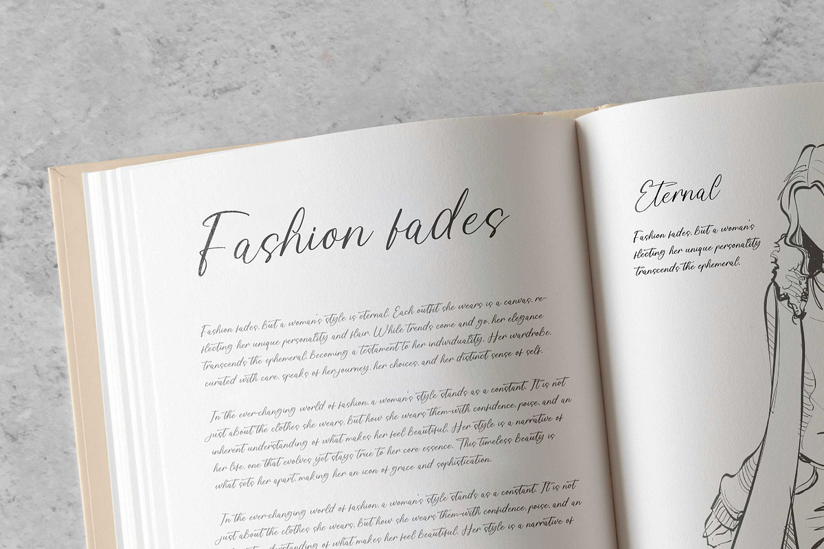 Gestae Ardentia Modern Handwritten preview 8