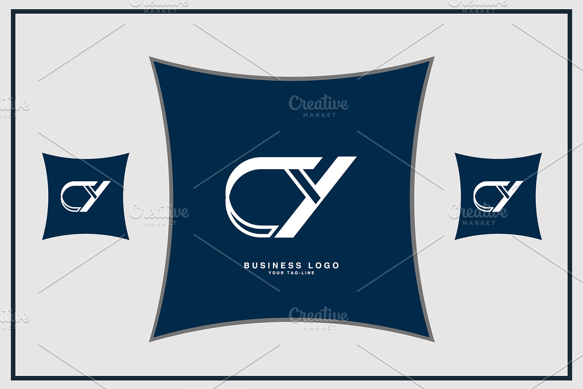 Alphabet Letters Icon Logo CY or YC, a Graphic by art_creater (Photo 1 of 2)