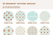 Double brush patterns for Procreate, a Brush Add-On by polikarpovaart (Thumbnail 5 of 9)