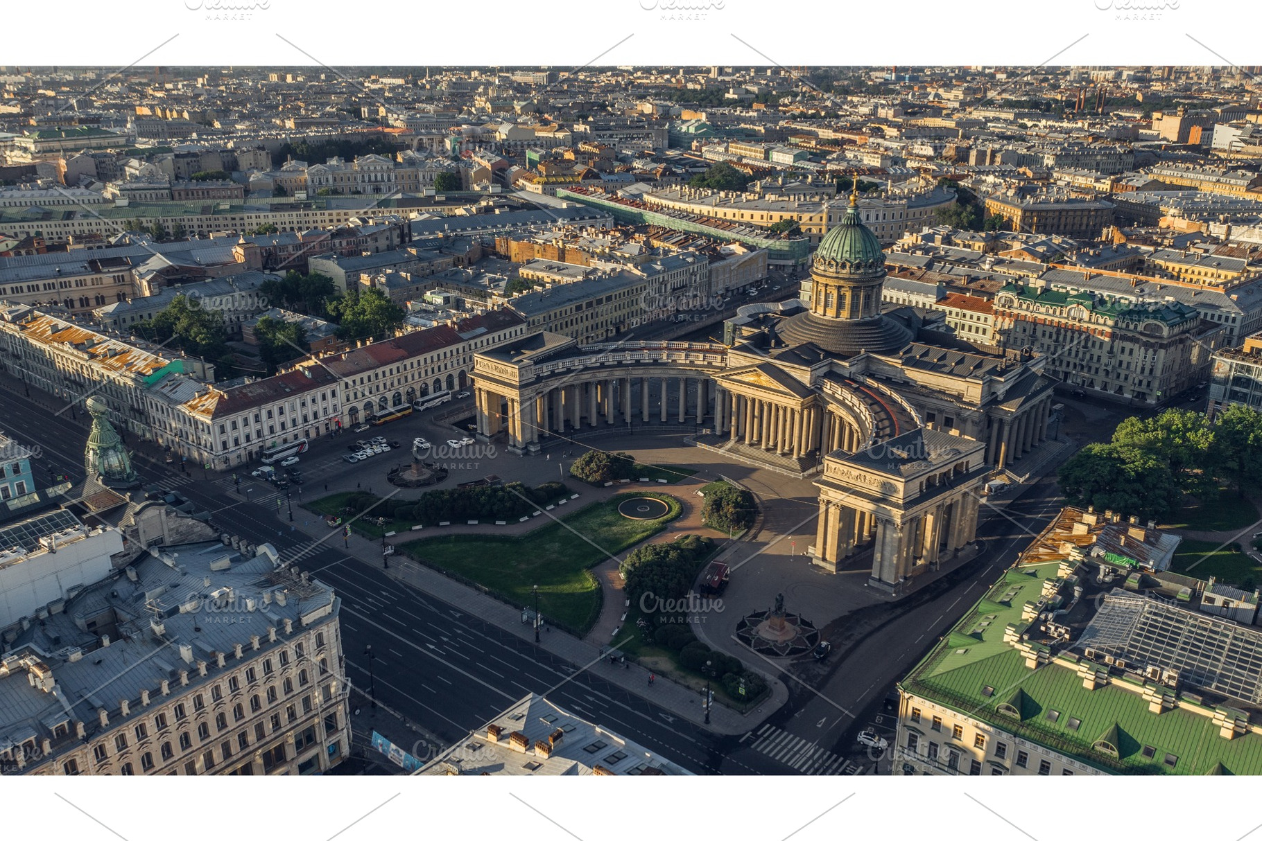 Kazansky cathedral in st petersburg stock photo containing saint petersburg, an Architecture Photo by a_medvedkov