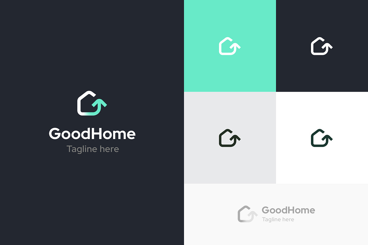 Home Service Logo Template, a Branding & Logo Template by Dipak Dheer (Photo 2 of 6)