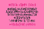 Witch Vibes | Playful Handdrawn Font, a Handwritten Font by Airotype (Thumbnail 10 of 11)