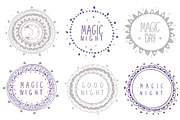 ethnic circles, a Pattern Graphic by JulianArt (Thumbnail 2 of 4)