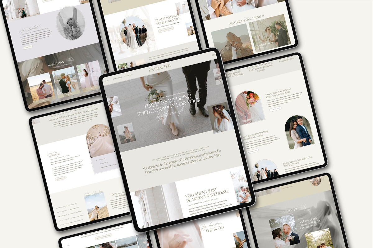 Showit Template for Photographers, a Websites & App Template by Lennox Creative Co. (Photo 2 of 5)