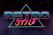 80's Retro Graphic Styles, a Layer Style Add-On by Designdell (Thumbnail 4 of 6)