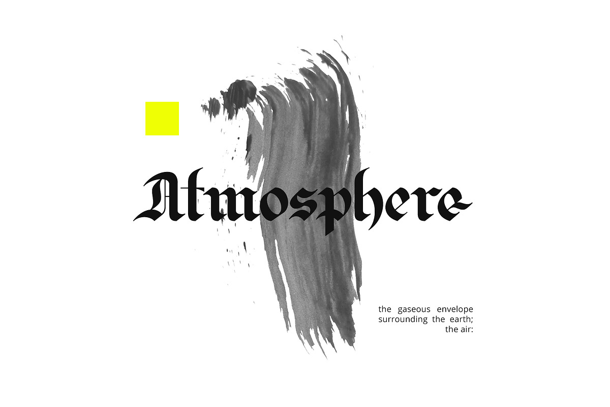 ED Bielefeld Next, a Blackletter Font by Emyself Design (Photo 12 of 12)