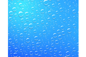 Surface Of Water With Bubbles Or