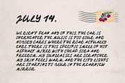 Summer Rush Handwritten Display Font, a Handwritten Font by Nonceni (Thumbnail 8 of 10)