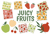 Juicy Fruits, a Pattern Graphic by simpleblues (Thumbnail 1 of 10)