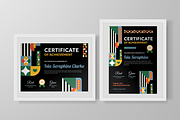 Geo Line Certificate Design, a Stationery Template by Annora Studio (Thumbnail 3 of 6)