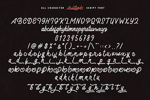 Arealand Monoline Script Font