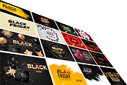Black Friday Sale Banner Bundle, a Design Template by Digital Studio (Thumbnail 4 of 4)