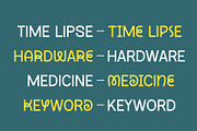 Vemoly Display, a Sans Serif Font by Arterfak Project (Thumbnail 8 of 13)