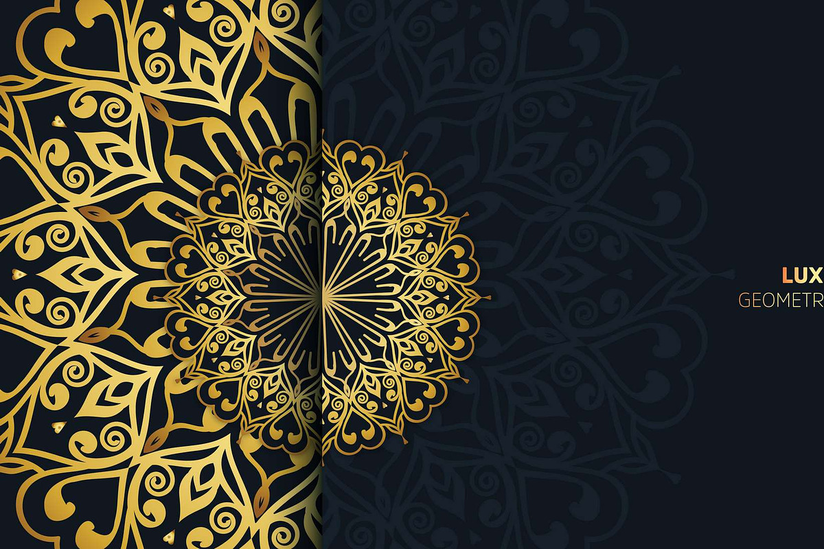 560+ Mandala Design Mega Collection, a Decorative Illustration by NJ Himel (Photo 89 of 289)