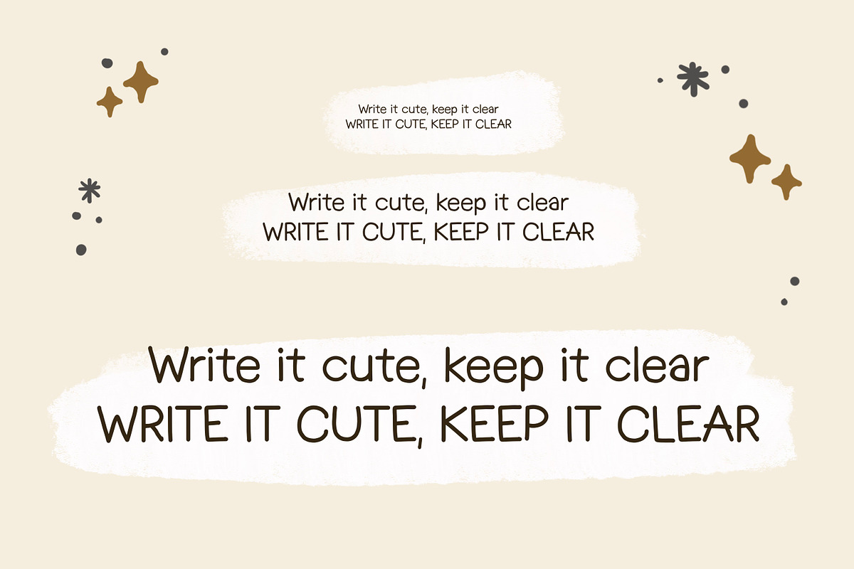 RN Resik - Handwriting font, a Handwritten Font by RizkaNurfazrina (Photo 4 of 10)