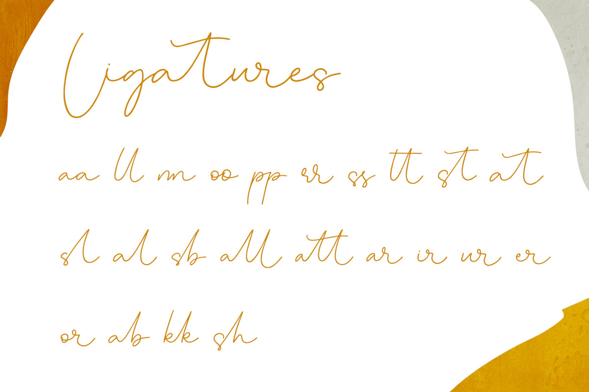 Signatory Handwriting Signature Font, a Handwritten Font by CreateBigSupply (Photo 8 of 11)