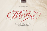 Merline Script, a Script Font by TypeMakers (Thumbnail 12 of 12)