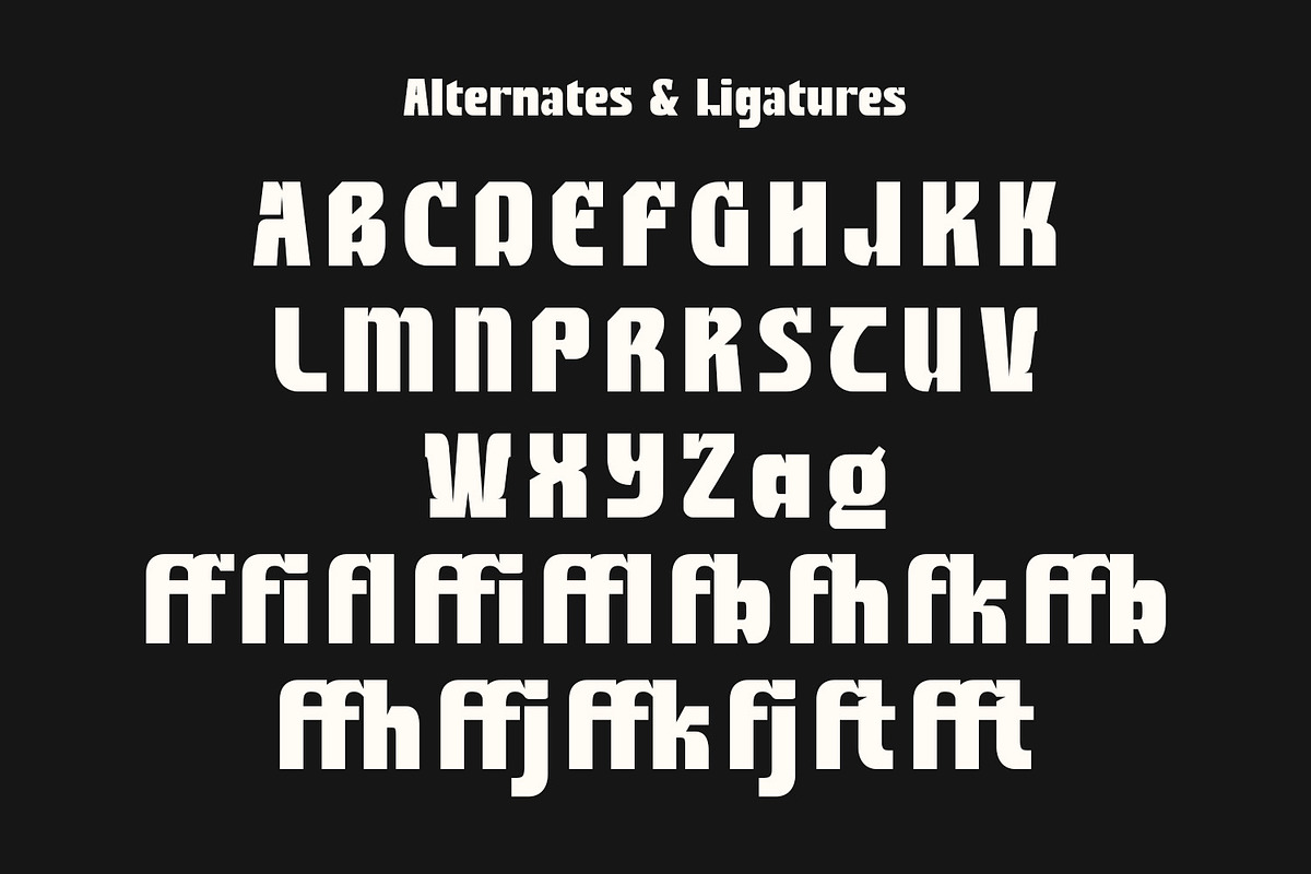 Merci Bolder – Bold Typeface, a Sans Serif Font by MERCI STUDIO (Photo 9 of 9)