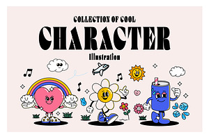 Groovy Characters Design