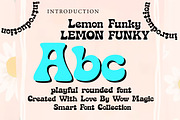 Lemon Funky, a Slab Serif Font by Wow Magic (Thumbnail 2 of 3)
