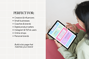 Pastel Link In Bio Template, a Landing Page Template by Anna Design Studio (Thumbnail 6 of 10)