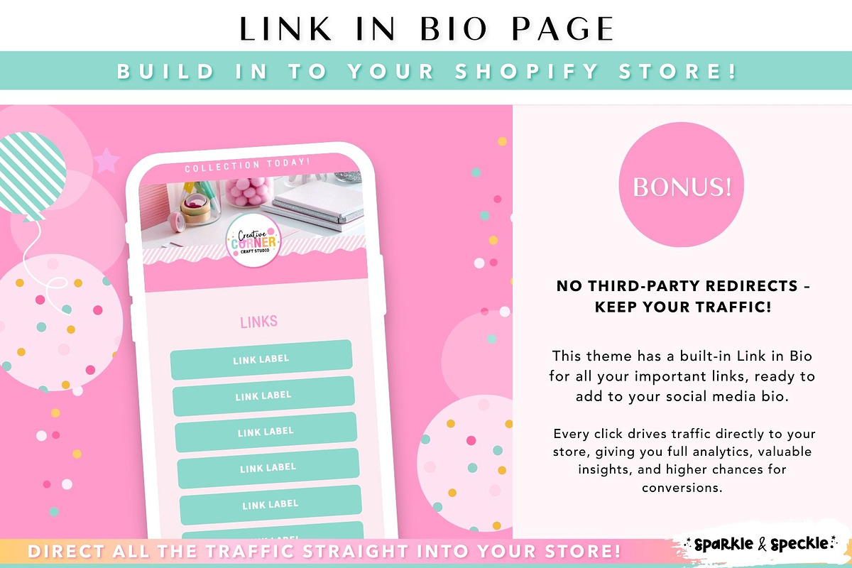 Party Shop Shopify Theme, a Shopify Template by Sparkle & Speckle (Photo 8 of 10)