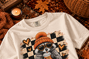 Fall Raccoon 16 PNG Cute Designs, an Animal Illustration by ElDesignState (Thumbnail 13 of 21)