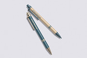 Ballpoint Pen Mockup Bundle Set, a Pens & Pencil Mockup by Rielismee (Thumbnail 5 of 5)