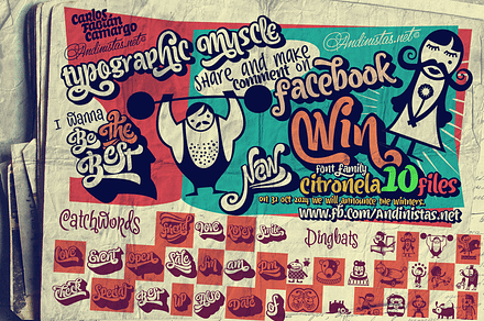 Citronela Type Family / 10 fonts