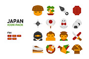 Japan Icon Pack Flat Style, a Solid Icon by MEDZ (Thumbnail 3 of 3)