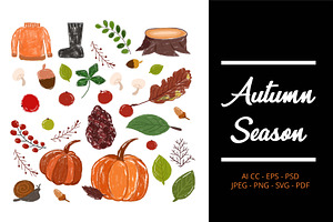 Painting Hello Autmn Season