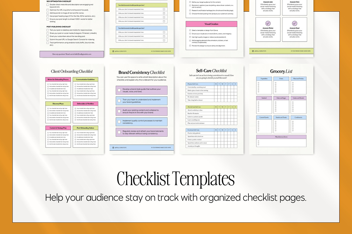 eBook + Workbook Coach Bundle CANVA, a Marketing Template by Fallon Gerst (Photo 17 of 30)