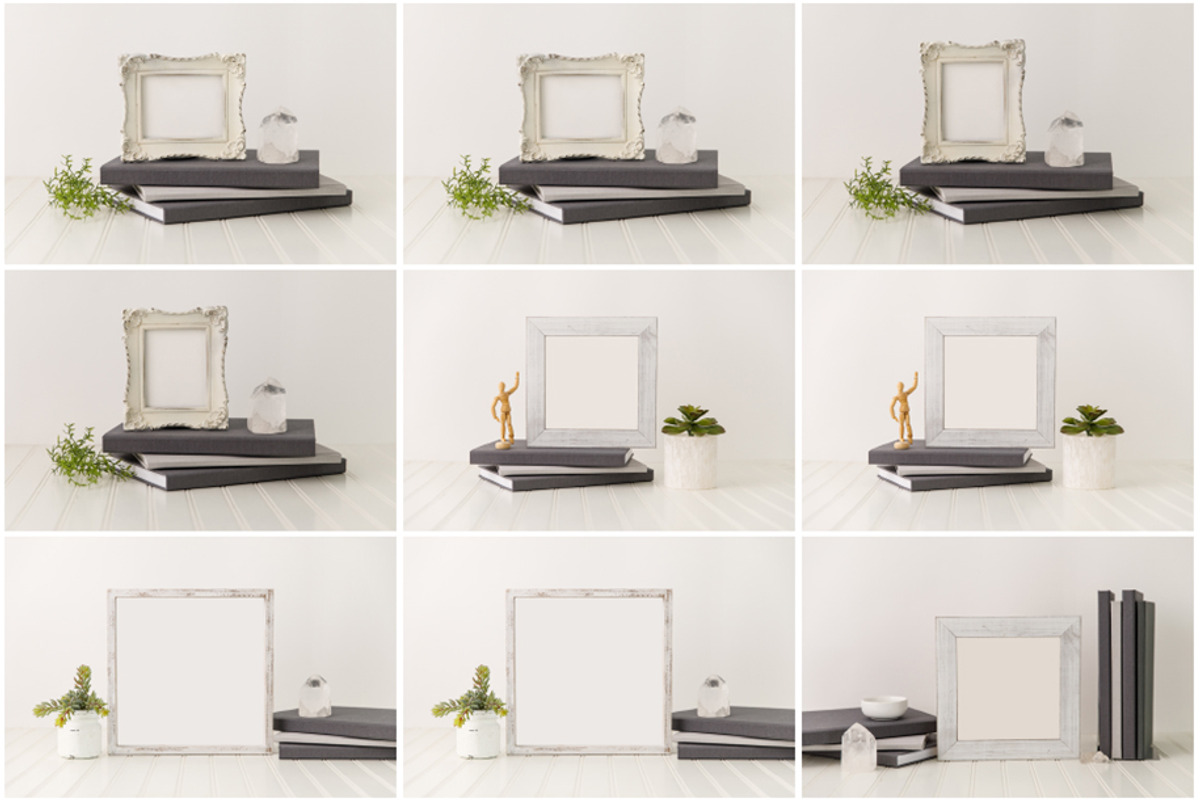 Grey Book Mock Up Bundle, a Household Mockup by Susie Design Co (Photo 3 of 3)