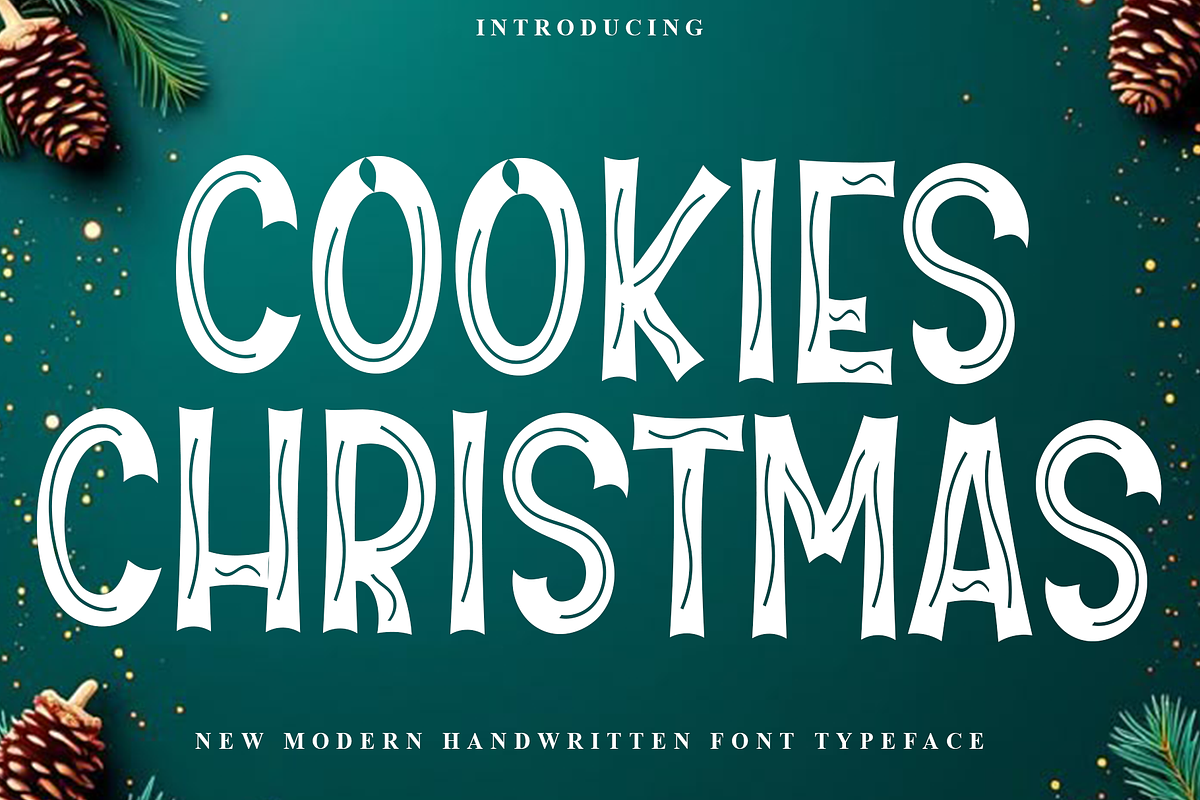 Cookies Christmas, a Script Font by InermediaSTUDIO (Photo 1 of 8)