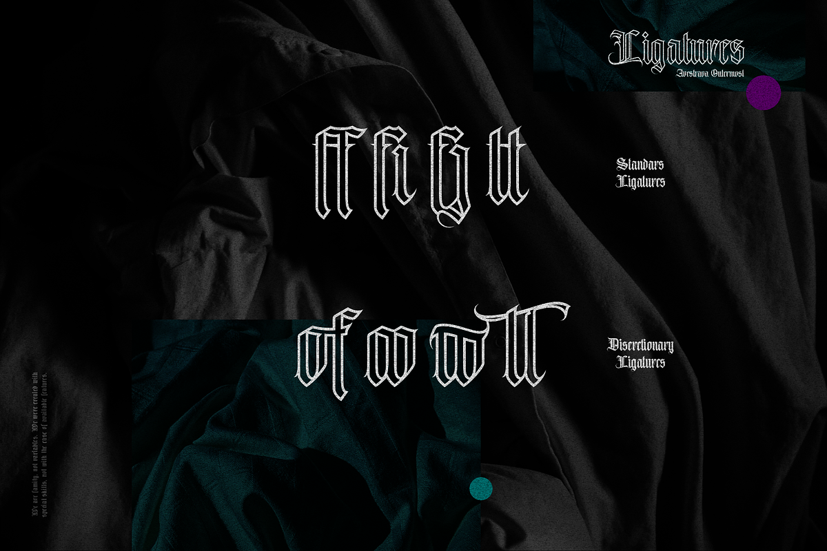 Avestrava Outermost, a Blackletter Font by ilhamtaro (Photo 10 of 11)