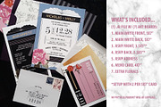 Art Deco Gatsby Wedding Invitation, an Invitation Template by Cordial Punch Press (Thumbnail 3 of 5)