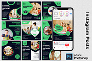 School Editable Instagram Post, a Social Media Template by Mohammad Sarfaraz (Thumbnail 1 of 5)